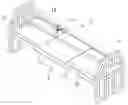 Fig. 01 - Positioning device for a large ink-jet printer