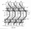 Fig. 14 - Liquid crystal display device having particular drain lines and orientation control window