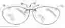 Fig. 01 - Auxiliary lens attachment for use on eyeglasses