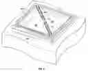 Fig. 10 - Method and structure of patterning landing pad structures for spatial light modulators
