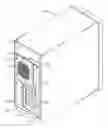 Fig. 01 - Rear panel assembly for a computer chassis
