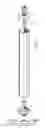 Fig. 02 - Integrated mullion and fluorescent lamp assembly for a commercial display refrigerator