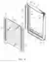 Fig. 03 - Display frame having a light source to provide back illumination
