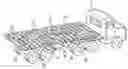 Fig. 01 - Roller bed trailer having width extension rollers
