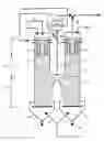 Fig. 02 - Process for burning lumps of material with lean gas