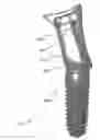 Fig. 43 - Dental restorative system and components