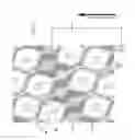 Fig. 02 - Tissue product with mixed inclination embosses