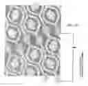 Fig. 07 - Tissue product with mixed inclination embosses