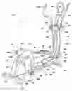 Fig. 01 - Breakaway or folding elliptical exercise machine