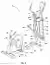Fig. 04 - Breakaway or folding elliptical exercise machine