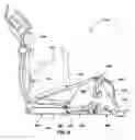 Fig. 08 - Breakaway or folding elliptical exercise machine