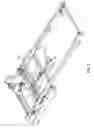 Fig. 03 - Folding and supporting device for treadmills