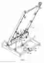 Fig. 06 - Folding and supporting device for treadmills