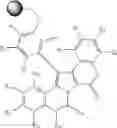 Fig. 14 - Solid phase synthesis of antitumoral compounds