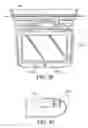 Fig. 27 - Vehicle entertainment system with flush supporting cradle