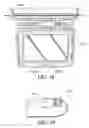 Fig. 27 - Vehicle entertainment system with safety lock for hinge structure