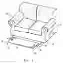 Fig. 04 - System, method, and apparatus for a retractable and concealable support for an item of furniture