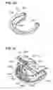 Fig. 07 - Headrest assembly for a massage device with timed support arms and arm connector near the forehead