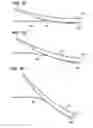 Fig. 11 - Headrest assembly for a massage device with timed support arms and arm connector near the forehead