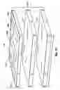 Fig. 22 - Reticulated material body support and method