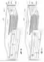 Fig. 10 - Reticulated material body support and method