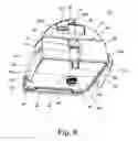Fig. 11 - Surface cleaning apparatus with cleaning fluid supply