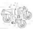Fig. 01 - Articulated caster