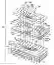 Fig. 01 - Method of manufacturing a thin-film magnetic head