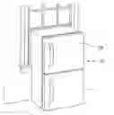 Fig. 01 - Window refrigerator