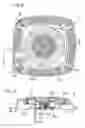 Fig. 07 - Combustion engine having unitary structure of cooling fan and starter pulley