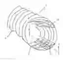 Fig. 01 - Corrugated conduit with reinforcement and flow control features