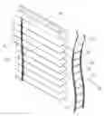 Fig. 01 - Grid strip component for shutters with pull cord