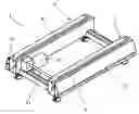 Fig. 01 - Transport device for transporting goods, preferably on pallets, comprising two laterally peripheral traction elements, especially transport chains