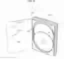 Fig. 42 - CLOSABLE PACKAGE FOR RETAINING MULTIPLE DISCS IN POUCH-TYPE HOLDERS OR DISC-RECEIVING TRAYS