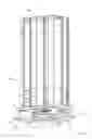 Fig. 06 - Storage device for laboratory samples having storage racks and a shaker