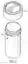 Fig. 02 - Reversible child resistant cap and combination of a container and a reversible child resistant cap