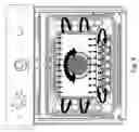 Fig. 10 - Multi-mode convection oven with flow control baffles