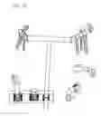 Fig. 02 - Receiver hitch rack system
