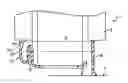 Fig. 01 - Pump retaining structure for fuel pump module