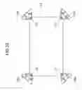 Fig. 16 - Pole support assembly