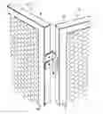 Fig. 01 - Method of retrofit installation of a portable swimming pool barrier fence