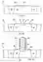 Fig. 09 - Method for forming raised structures by controlled selective epitaxial growth of facet using spacer