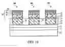 Fig. 11 - MRAM device for preventing electrical shorts during fabrication