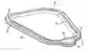 Fig. 01 - Insertable carrier for multiple piece gasket designs that limit compression