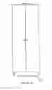 Fig. 04 - Mobile closet with wheels