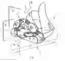 Fig. 01 - Device for retaining a boot on a snowboard