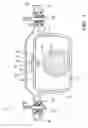 Fig. 06 - Tuneable energy absorbing mounting structure for steering column