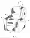 Fig. 02 - Rocking-reclining seating unit with motion lock