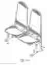 Fig. 26 - Modular seat assembly and method of installation thereof