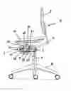 Fig. 01 - Modular mechanism for office chairs and the like